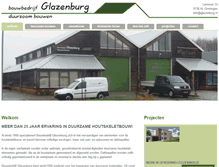 Tablet Screenshot of glazenburg.nl